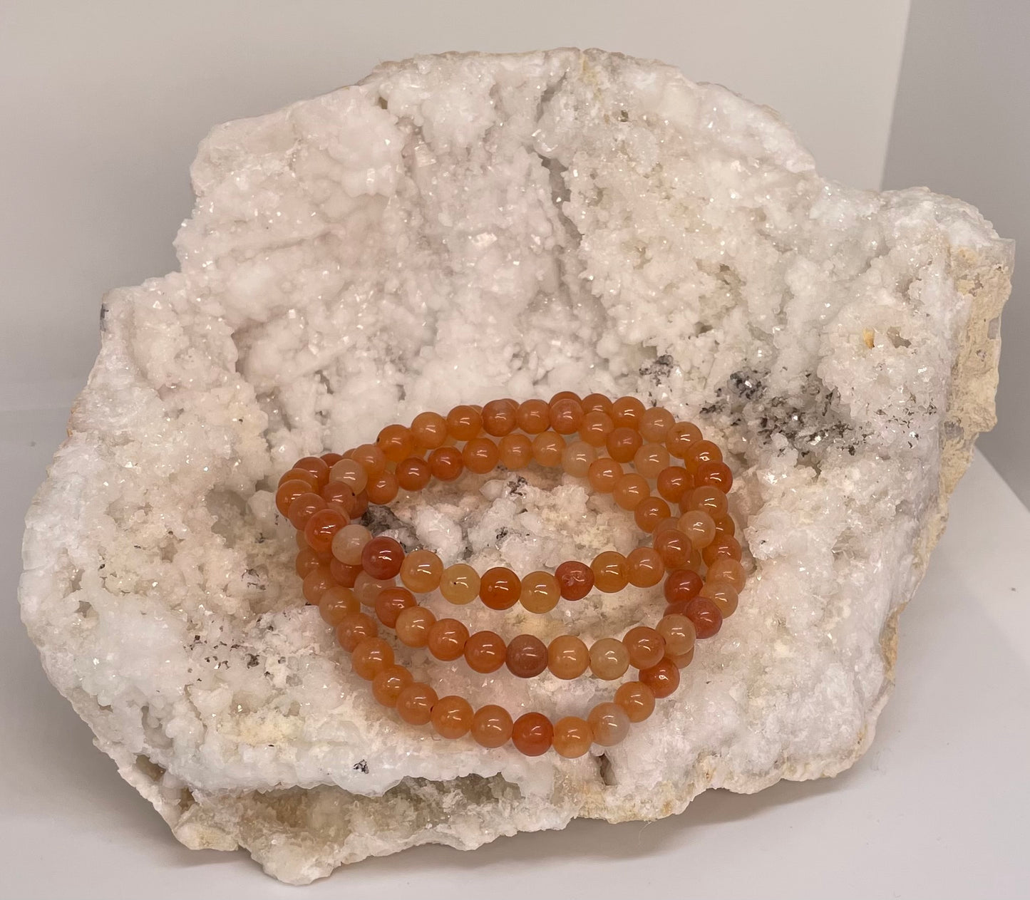 Carnelian Crystal Bracelet