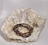 Faceted Watermelon Tourmaline Bracelet