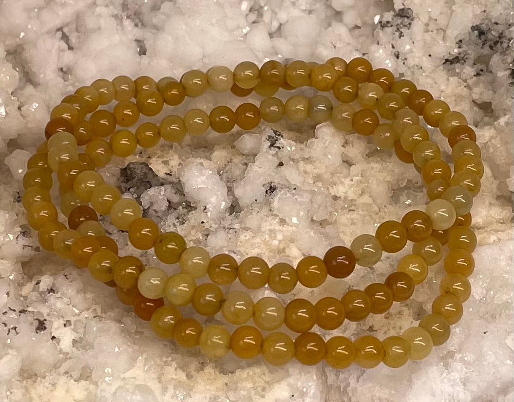 Golden Healer Quartz Crystal Bracelet