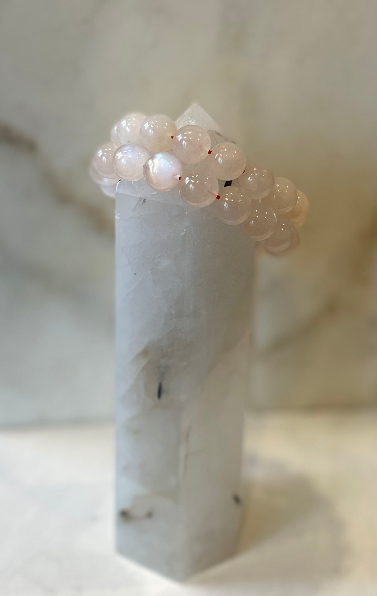 Pink Moonstone Bracelet