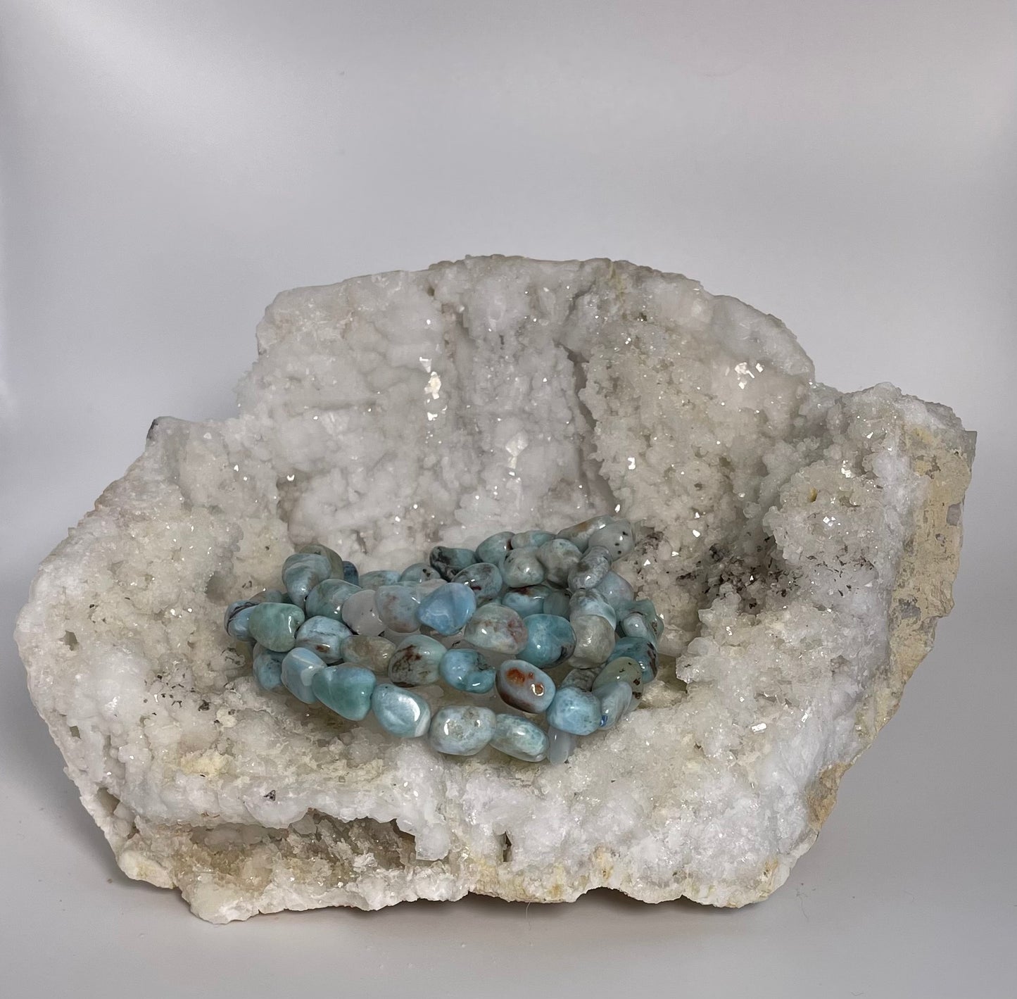 Larimar Tumble Bracelet