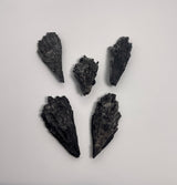 Black Kyanite Fan