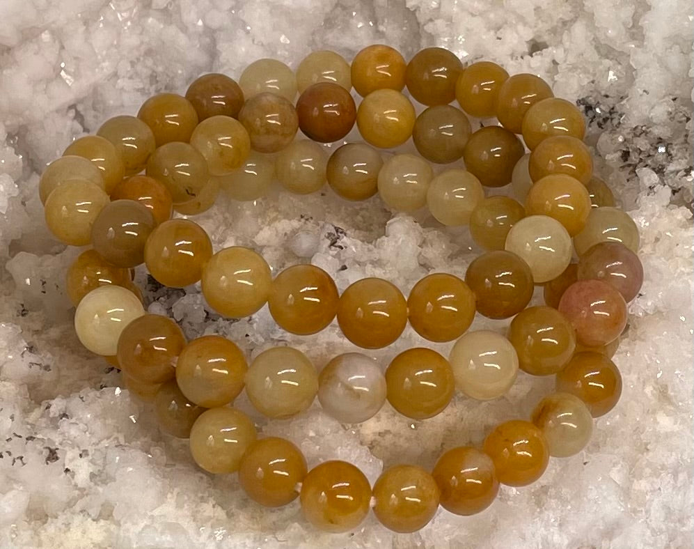 Golden Healer Quartz Crystal Bracelet