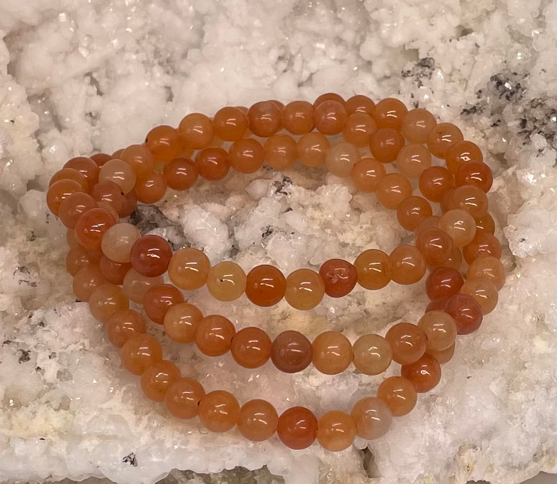 Carnelian Crystal Bracelet