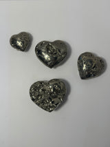 Pyrite Crystal Heart