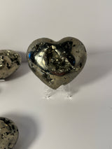 Pyrite Crystal Heart