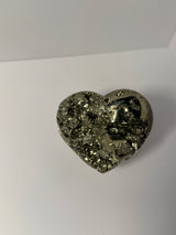 Pyrite Crystal Heart