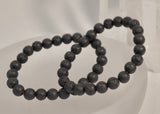 Black Lava Rock Bracelet