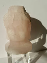 Rose Quartz Buddha Head