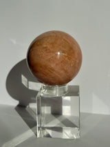 Peach Moonstone Sphere