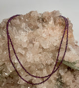 Natural Garnet Necklace