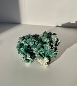 Green Heulandite & Apophyllite Cluster