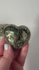 Pyrite Crystal Heart