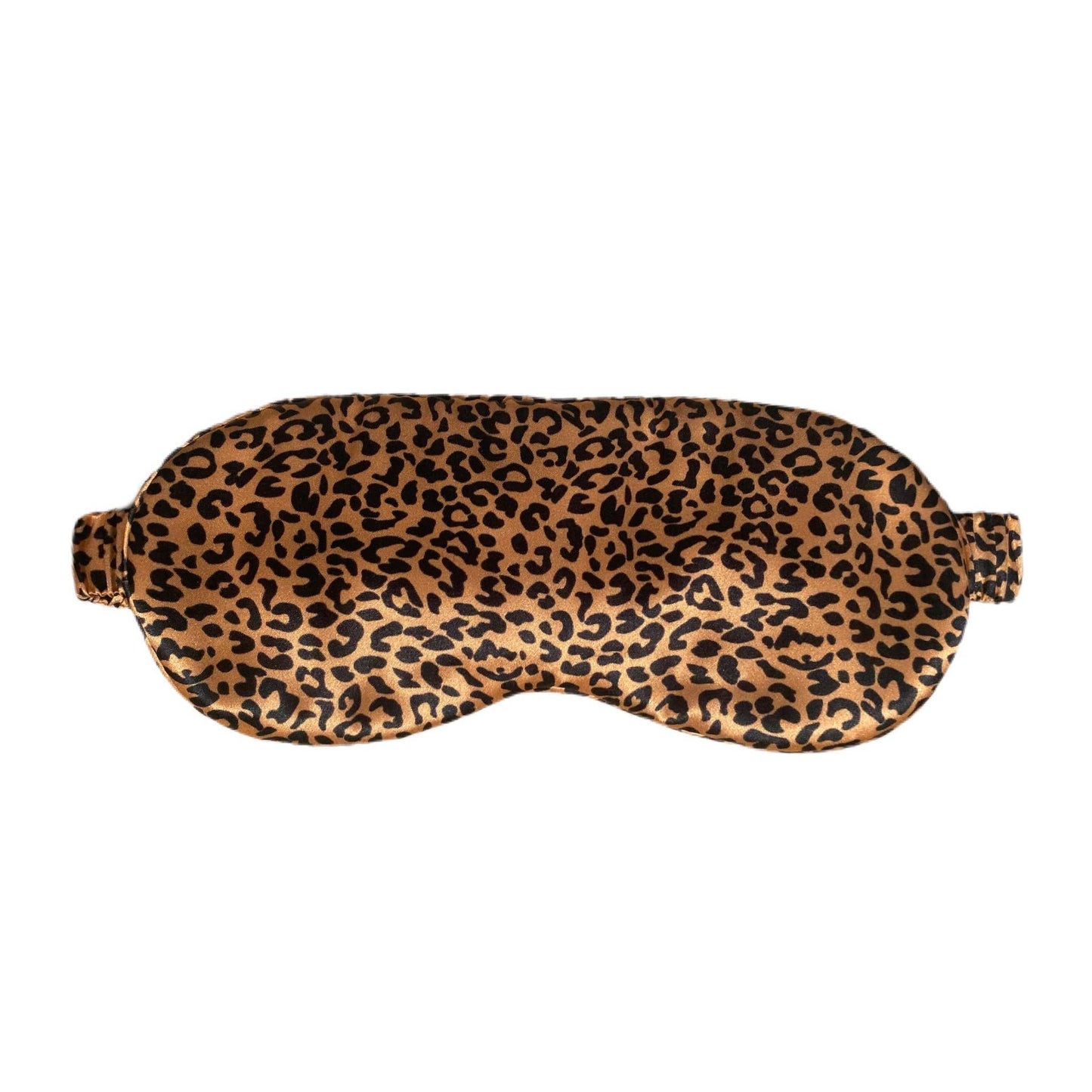 Tiger Print Silk Eye Mask