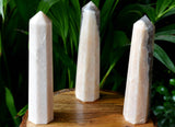 Moonstone Tower Obelisk ~ Moonstone Crystal Points