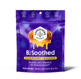 B.Soothed Elderberry Lozenges w/ Propolis, Zinc + Vitamin D