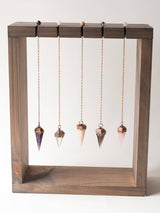 Copper + Crystal Pendulum